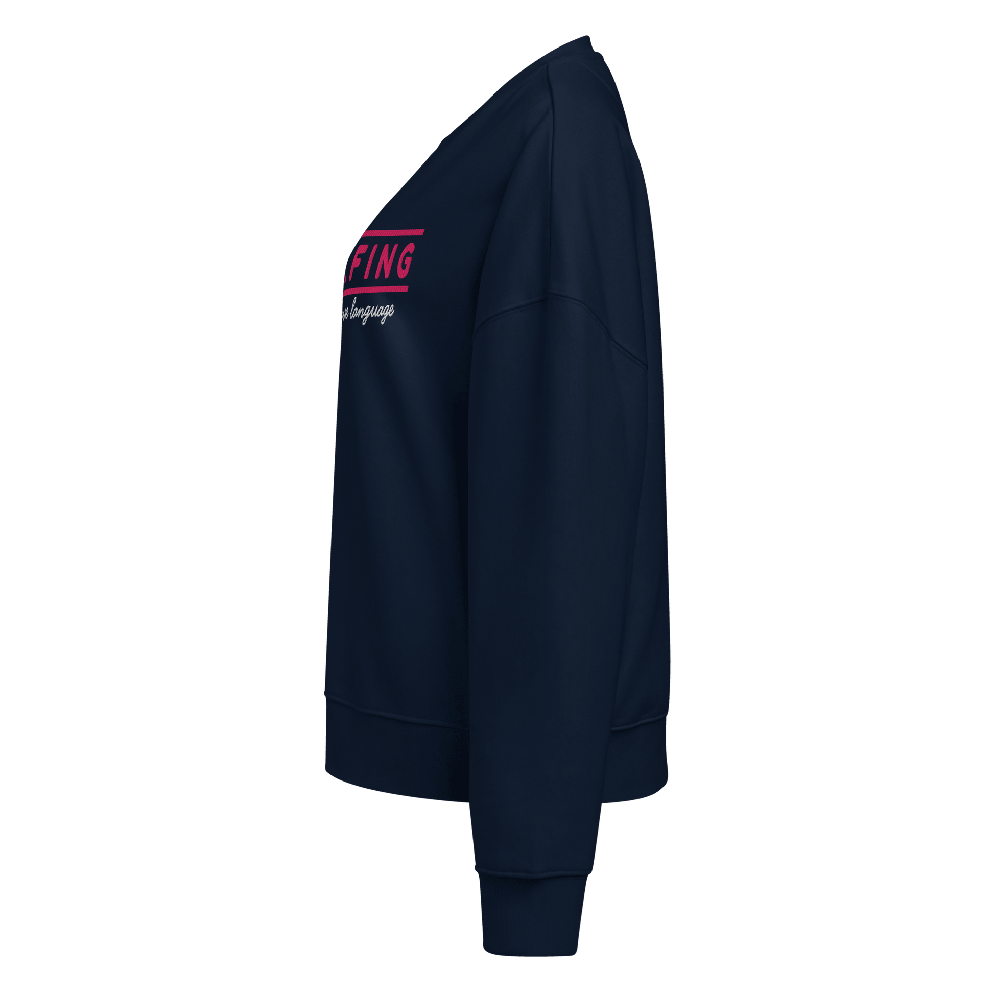 Golfing Is My Love Language Women's Sweatshirt - French Navy S - Club Rehab