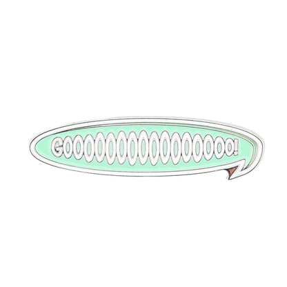 Gooooooooooo! Speech Bubble Ball Marker - Club Rehab