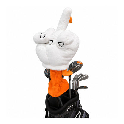 Goose driver headcover, in bag back view