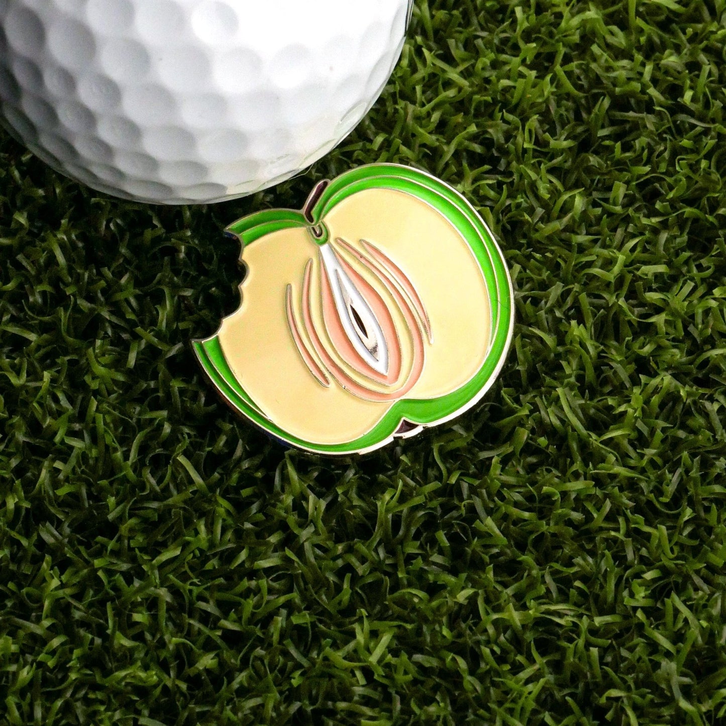 Green Apple Vagina Ball Marker - Club Rehab