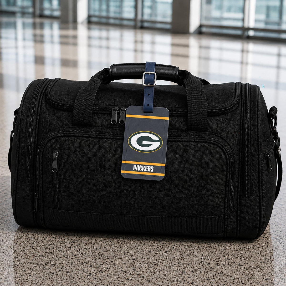 Green Bay Packers plastic golf bag tag by Team Golf, product photo 5