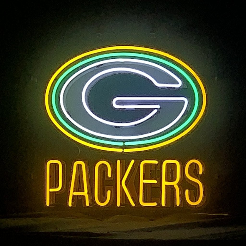 Green Bay Packers Neon Signs - Club Rehab