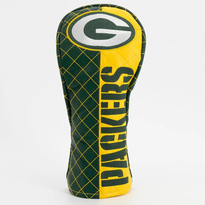 Green Bay Packers Quilted Headcovers – Go Pack Go Collection - Fairway Split - Club Rehab