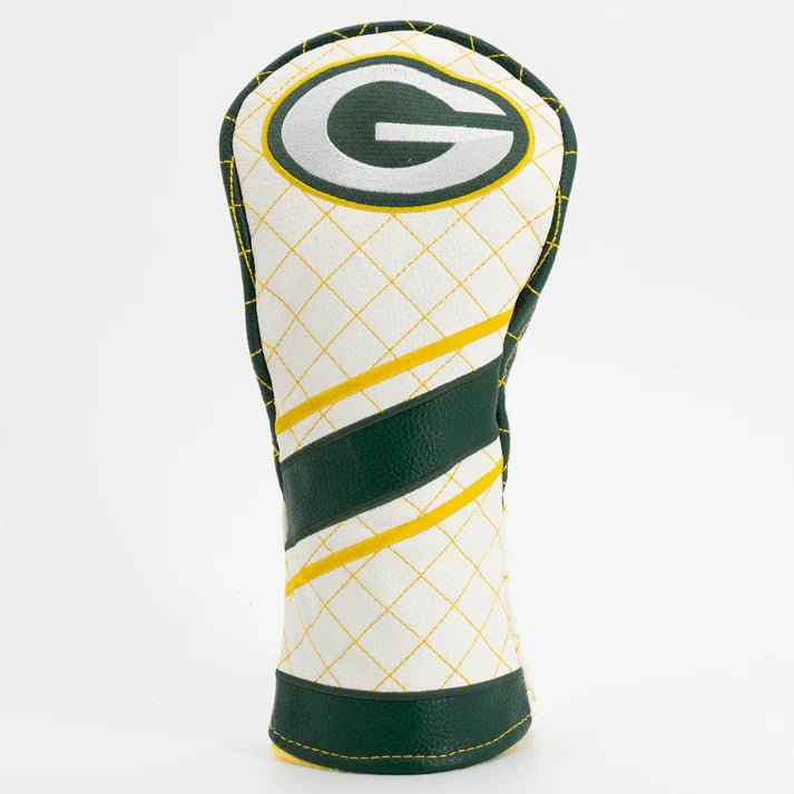 Green Bay Packers Quilted Headcovers – Go Pack Go Collection - Fairway Stripe - Club Rehab