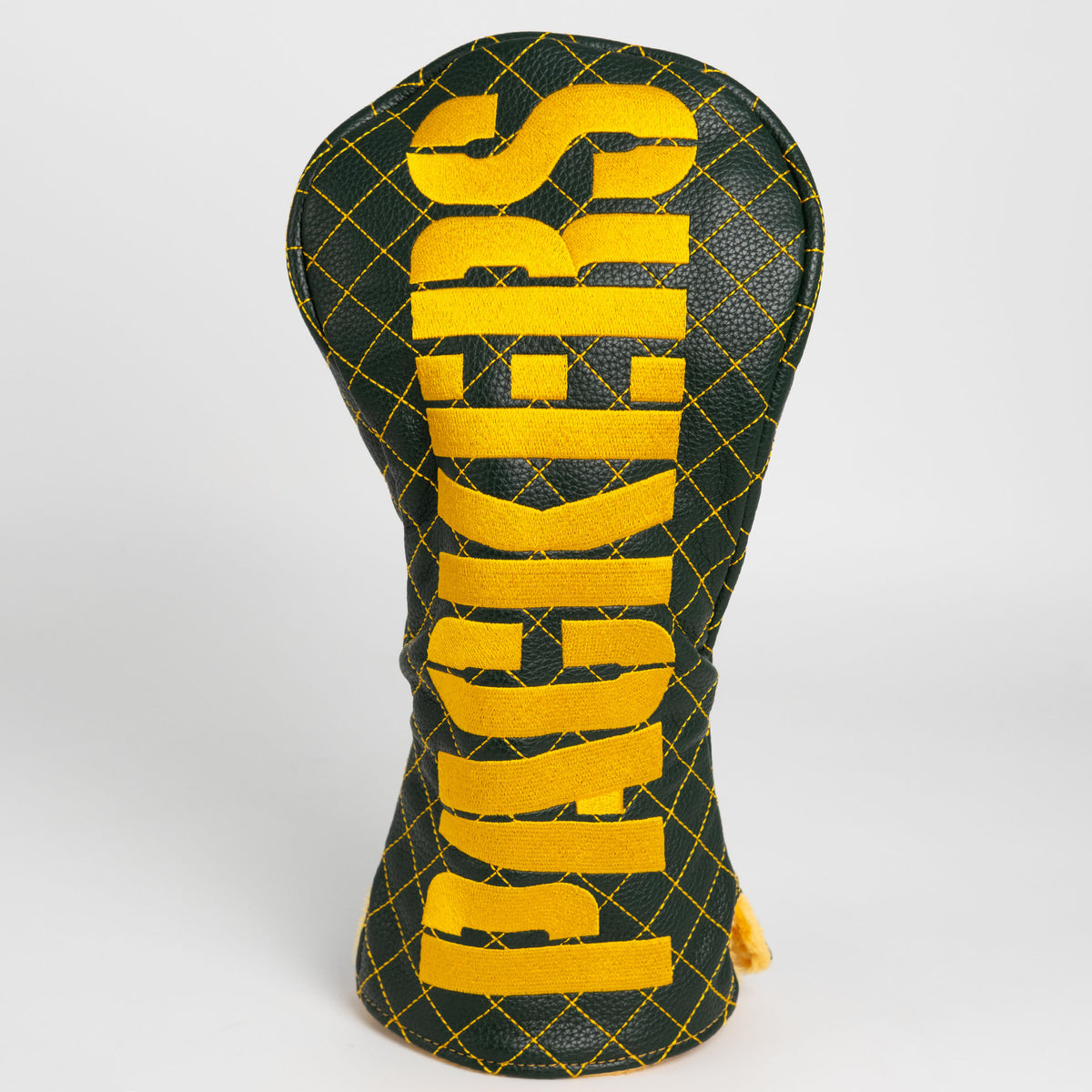 Green Bay Packers Solid Driver quilted headcover, front view