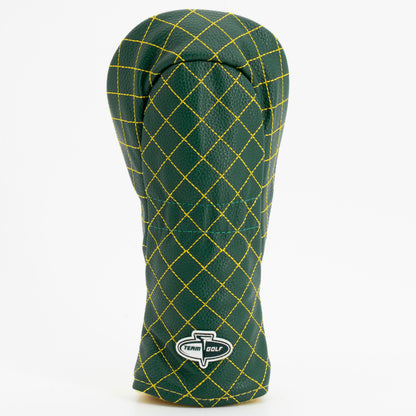 Green Bay Packers Split Fairway quilted headcover, back view