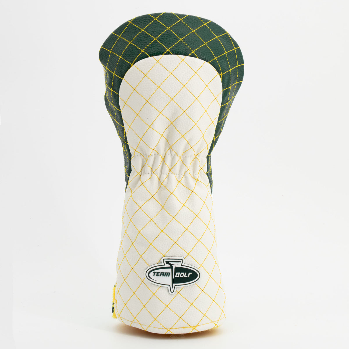 Green Bay Packers Striped Driver quilted headcover, back view