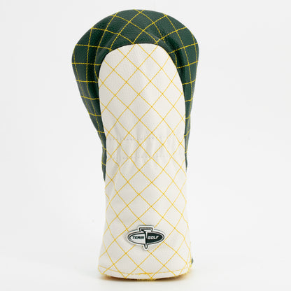 Green Bay Packers Striped Fairway quilted headcover, back view