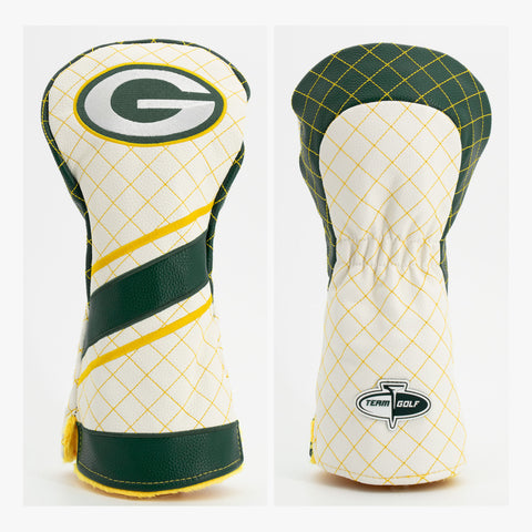 Green Bay Packers Gesteppter Driver-Schlägerhaube mit Streifen