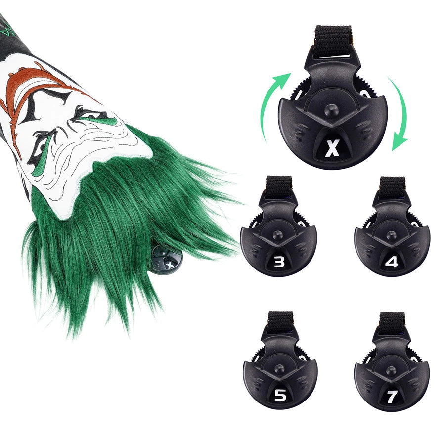 Green Hair Joker Driver Headcovers, alternate product view 7