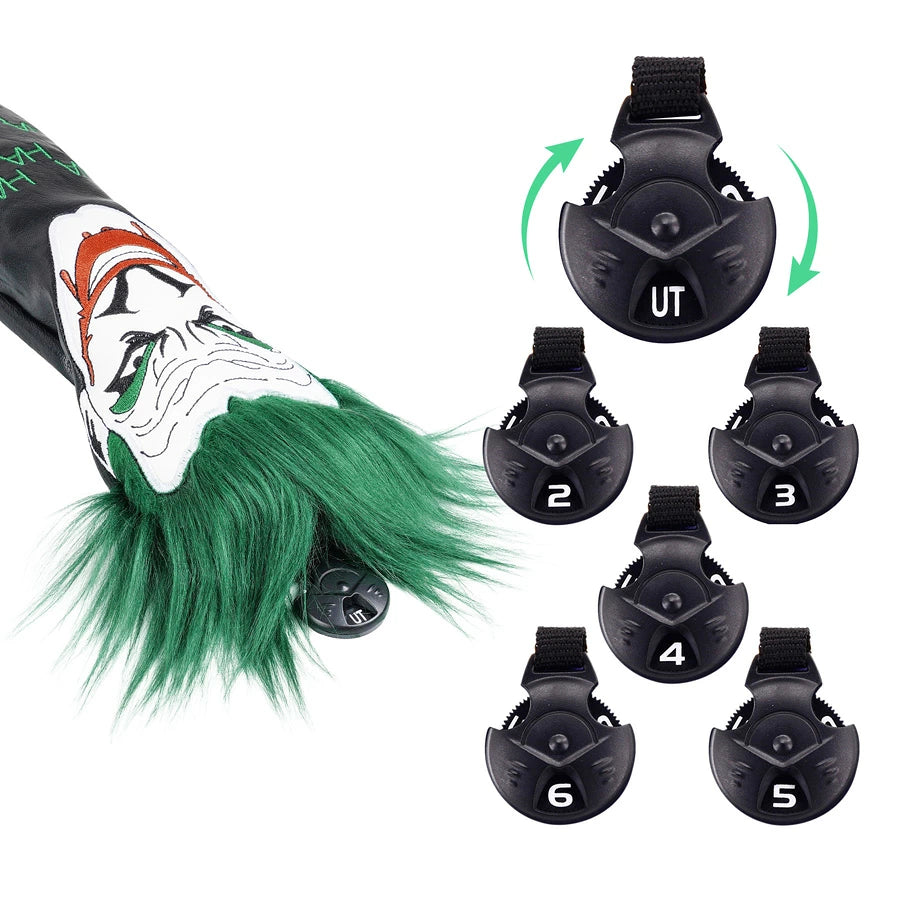 Green Hair Joker Driver Headcovers, alternate product view 8
