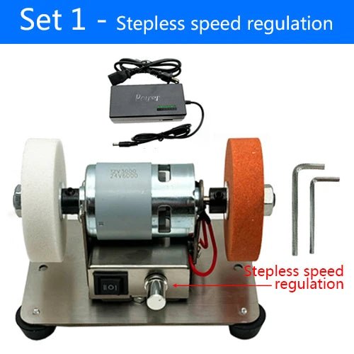 GrindMaster Mini 100W Table Grinder, alternate product view 8