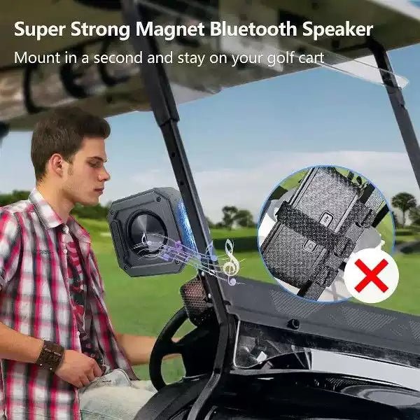 GripSound Magnetic Golf Speaker - Club Rehab