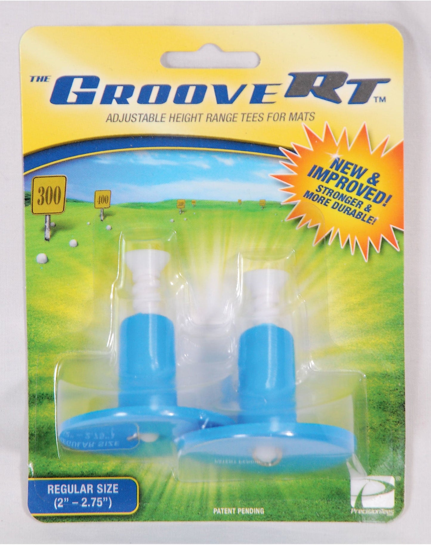 Groove Range Adjustable Practice Tee – Screw‑Up to Your Swing - Oversized - Club Rehab