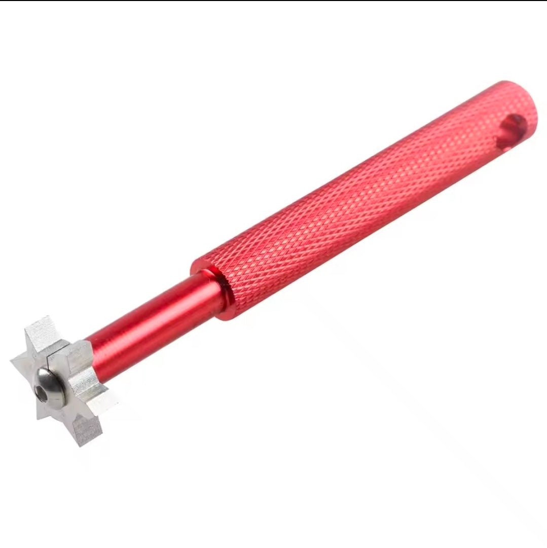 Groove Wizard - Ultimate Golf Club Enhancer - Cherry Red - Club Rehab