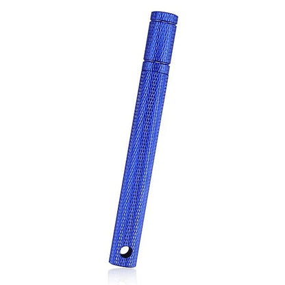 GrooveMaster Pro Golf Club Sharpener - Club Rehab - Golf ToolsElectric BlueA vibrant and sleek golf club groove sharpener in electric blue, featuring a textured aluminum alloy handle for a secure grip and a cylindrical shape, designed for precision and ease of use.