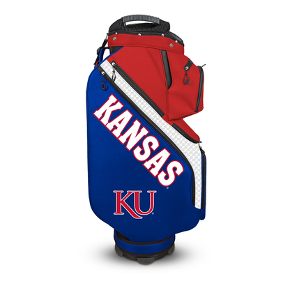 Kansas Jayhawks Clubhouse Cooler Cart Bag - opposite side view