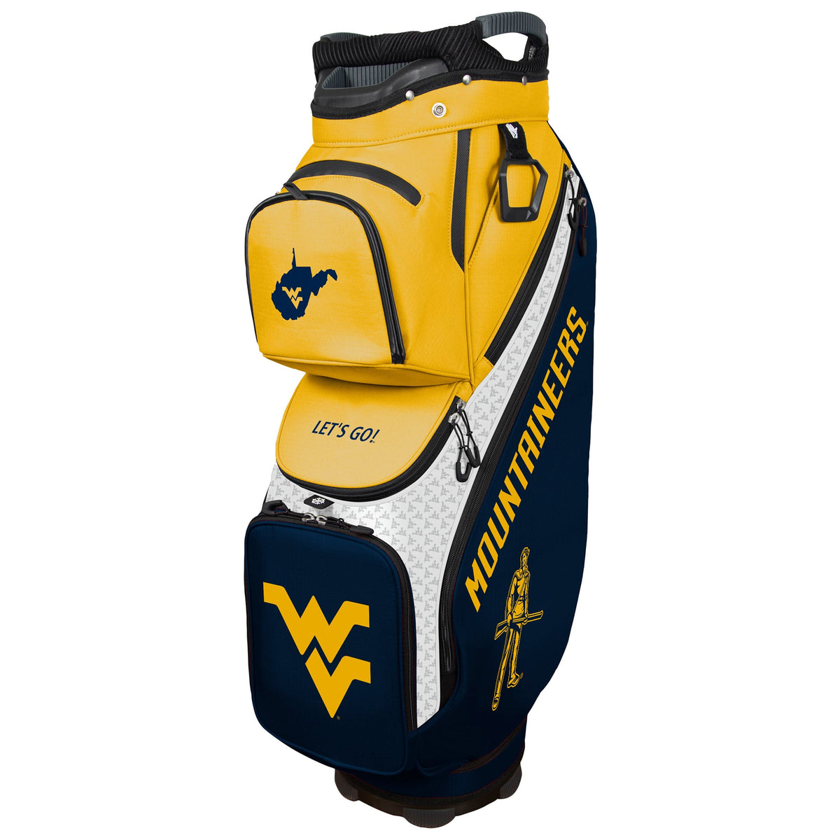 West Virginia Mountaineers Clubhouse Cooler Cart Bag