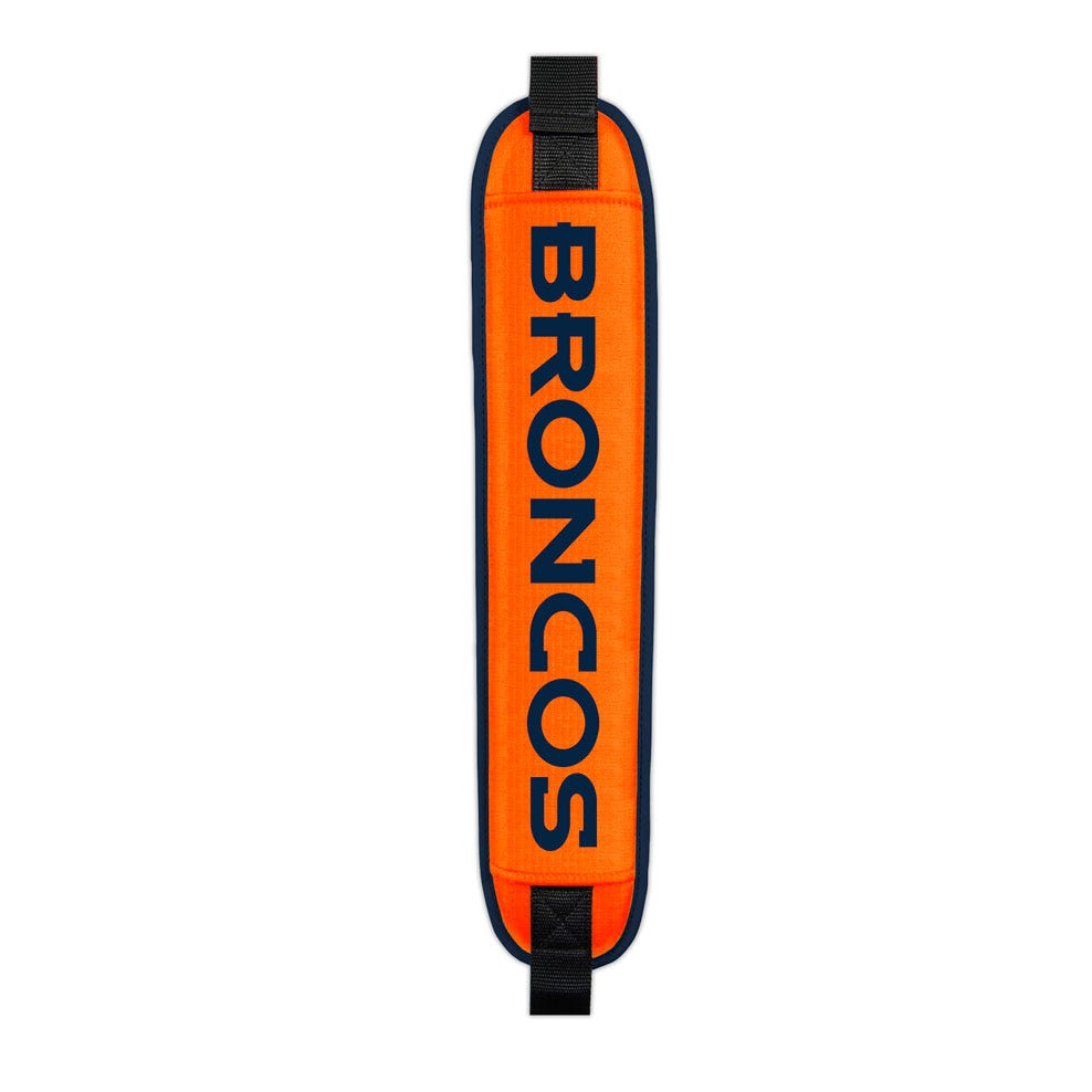 Denver Broncos Clubhouse Cooler Cart Bag - shoulder pad detail