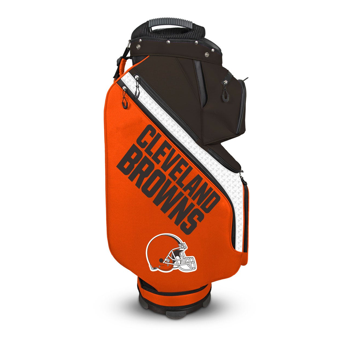 Cleveland Browns Clubhouse Cooler Cart Bag - opposite side view