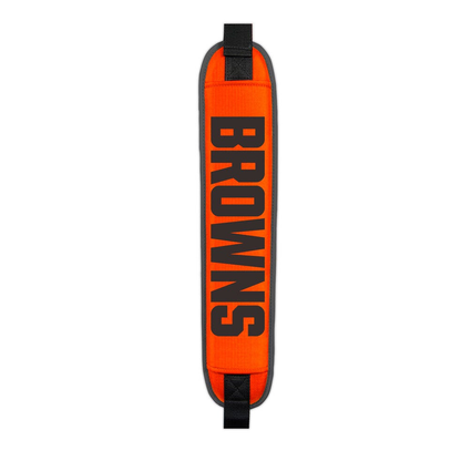 Cleveland Browns Clubhouse Cooler Cart Bag - shoulder pad detail