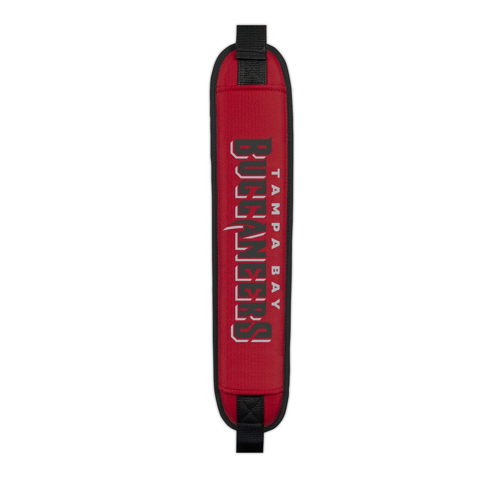 Tampa Bay Buccaneers Clubhouse Cooler Cart Bag - shoulder pad detail