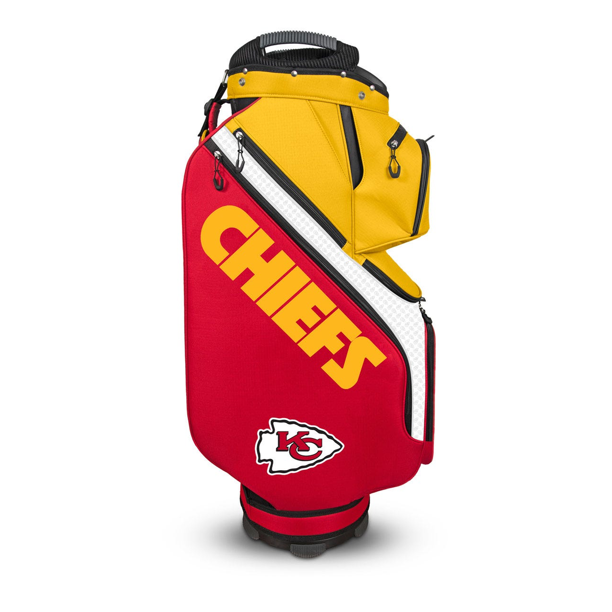 Kansas City Chiefs Clubhouse Cooler Cart Bag - opposite side view