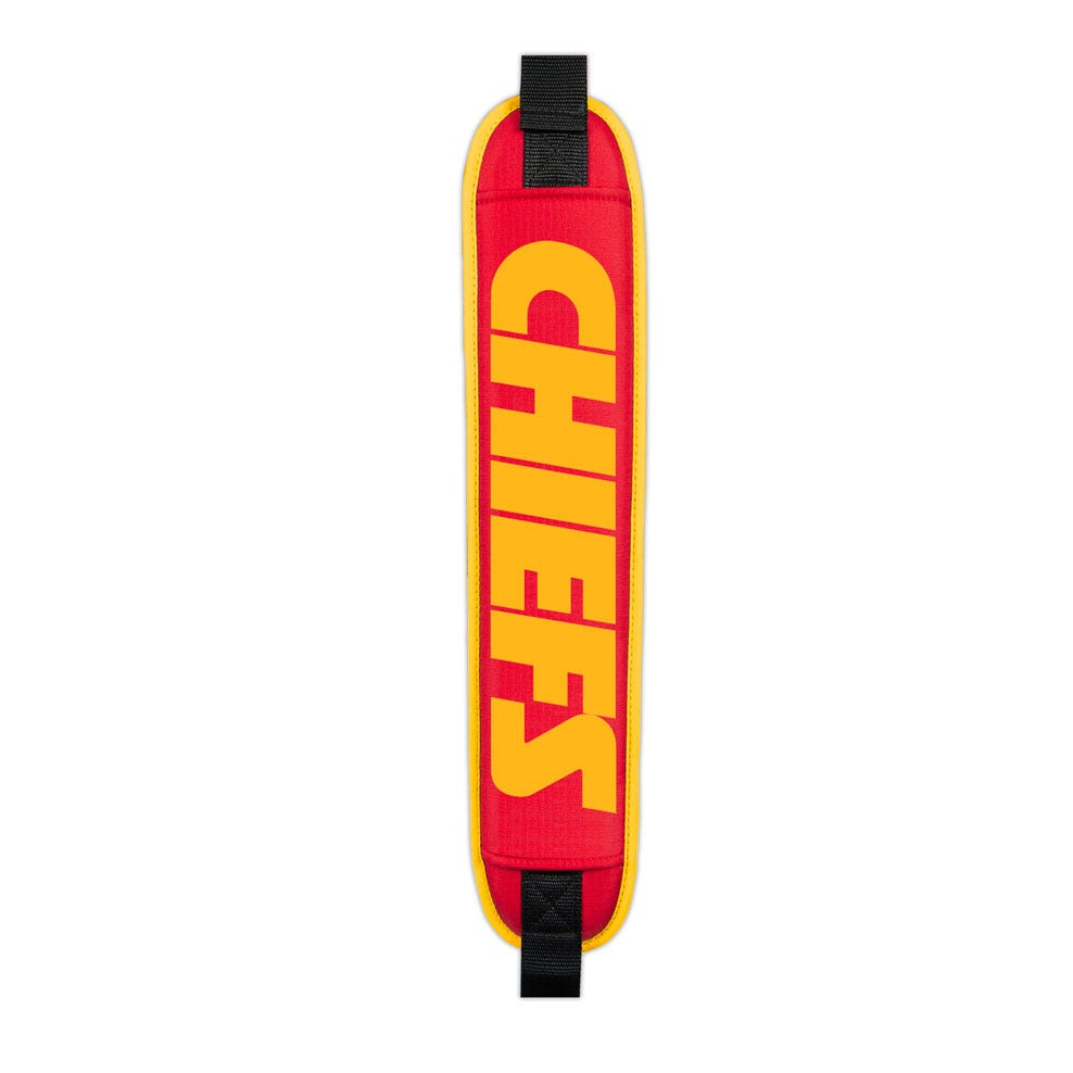Kansas City Chiefs Clubhouse Cooler Cart Bag - shoulder pad detail