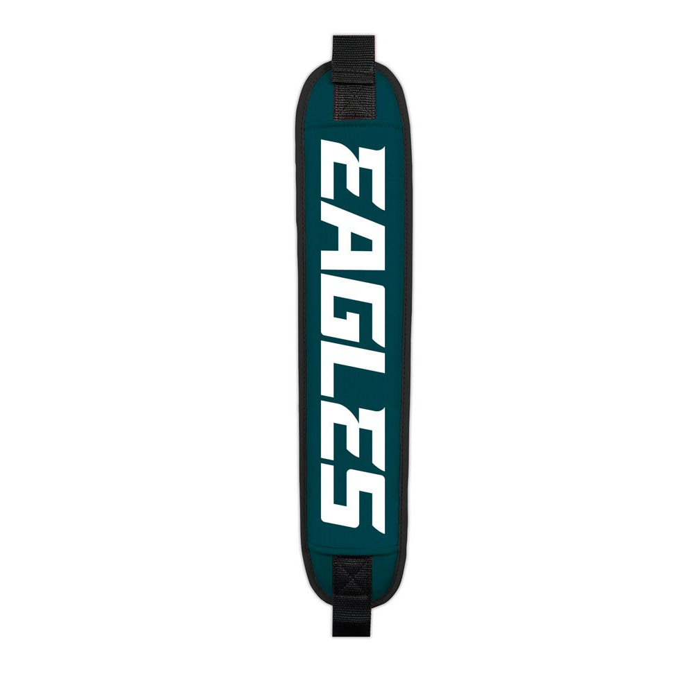 Philadelphia Eagles Clubhouse Cooler Cart Bag - shoulder pad detail