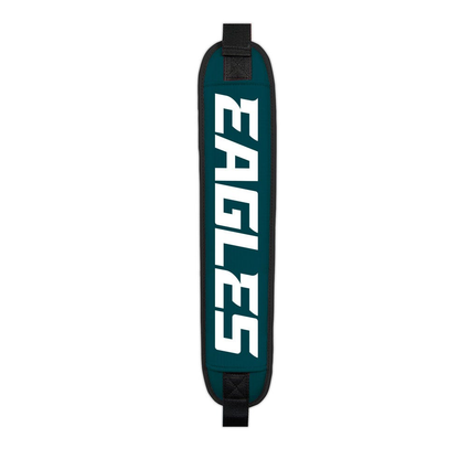 Philadelphia Eagles Clubhouse Cooler Cart Bag - shoulder pad detail