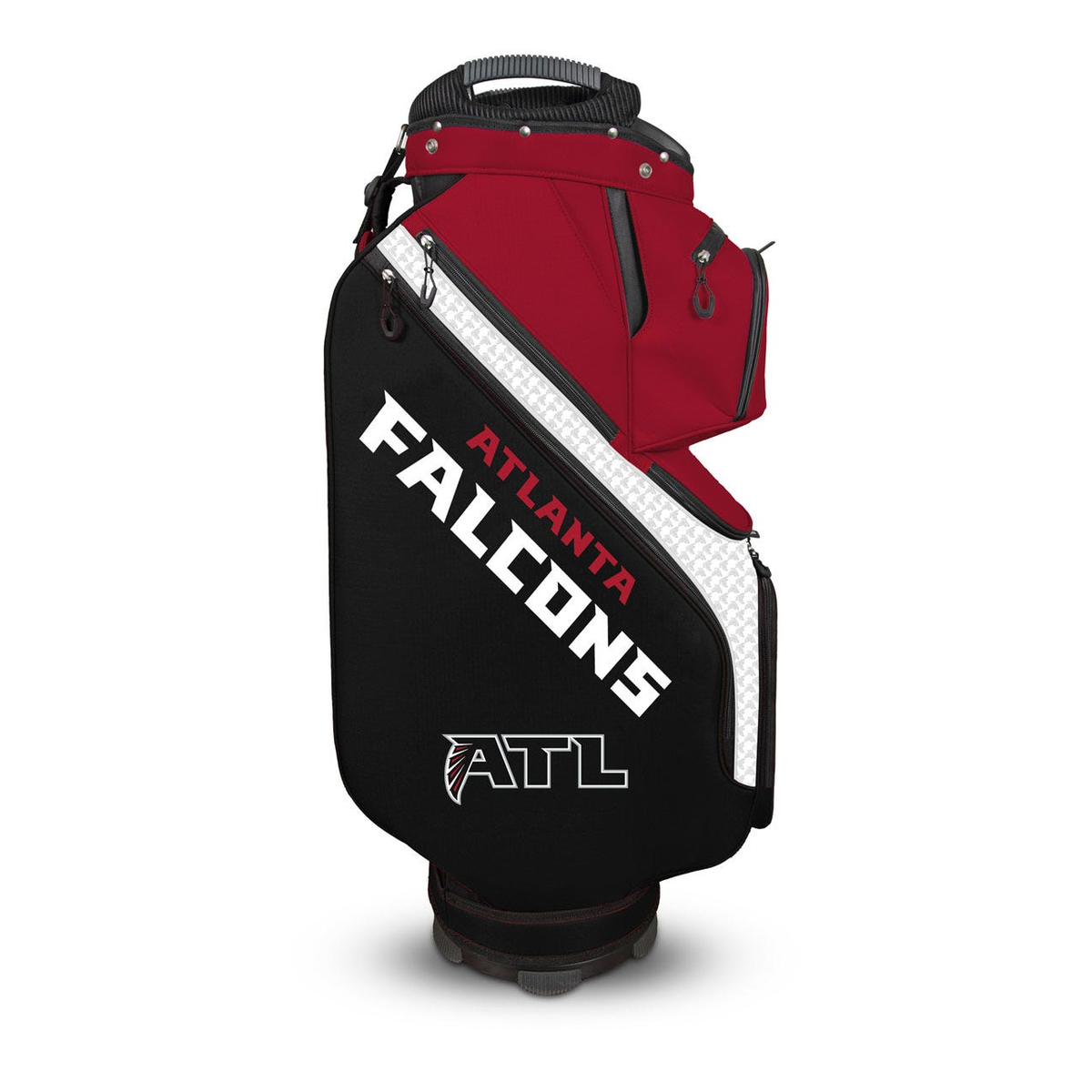 Atlanta Falcons Clubhouse Cooler Cart Bag - opposite side view
