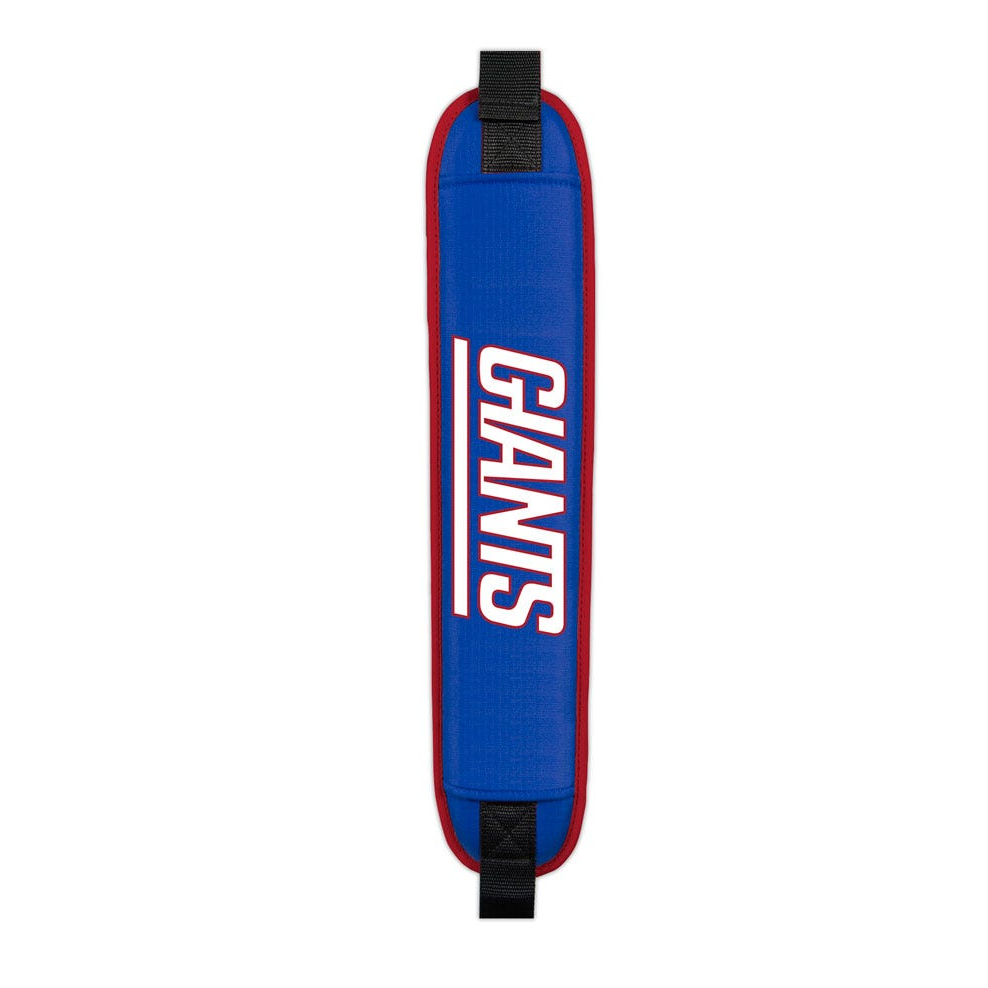 New York Giants Clubhouse Cooler Cart Bag - shoulder pad detail