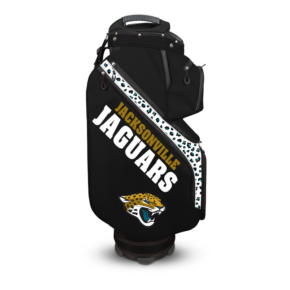 Jacksonville Jaguars Clubhouse Cooler Cart Bag - opposite side view