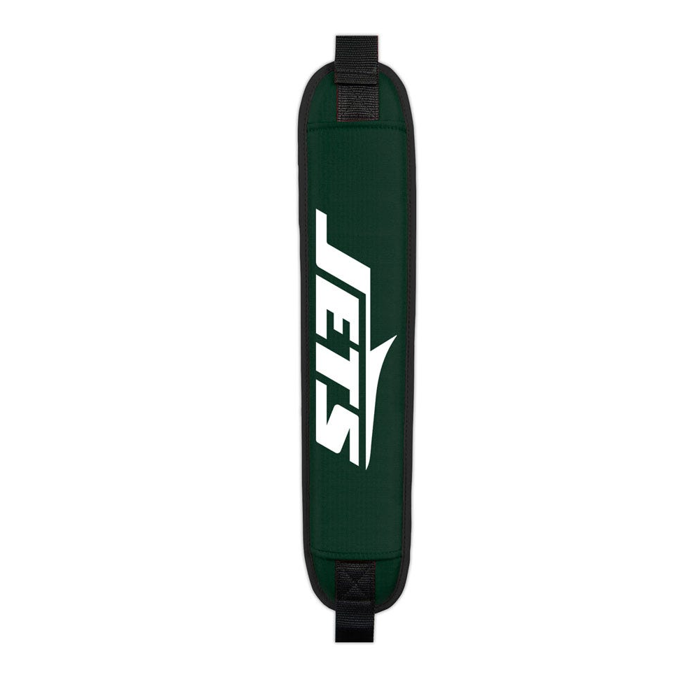 New York Jets Clubhouse Cooler Cart Bag - shoulder pad detail