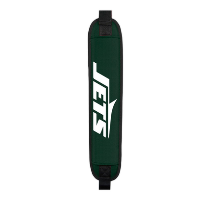 New York Jets Clubhouse Cooler Cart Bag - shoulder pad detail