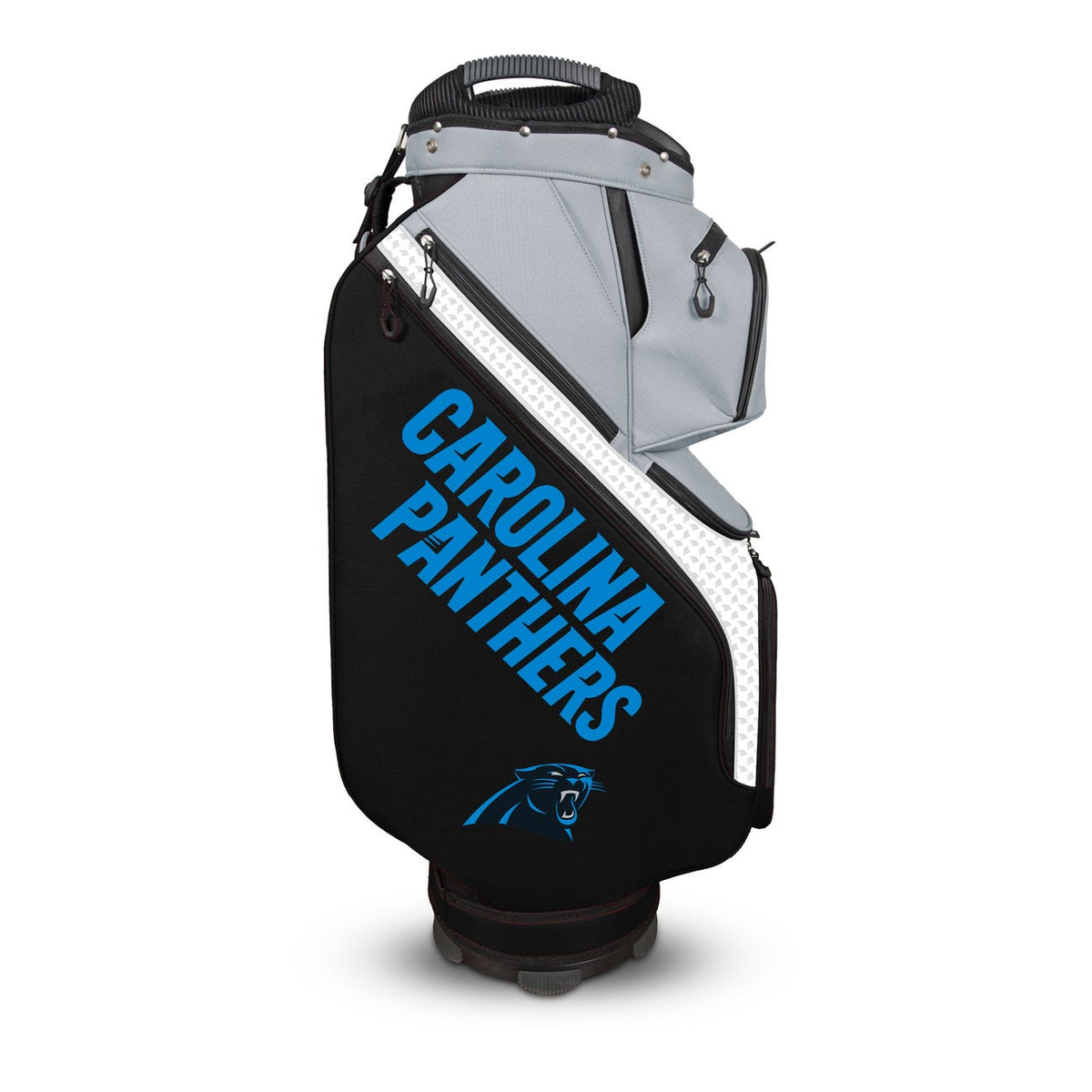Carolina Panthers Clubhouse Cooler Cart Bag - opposite side view