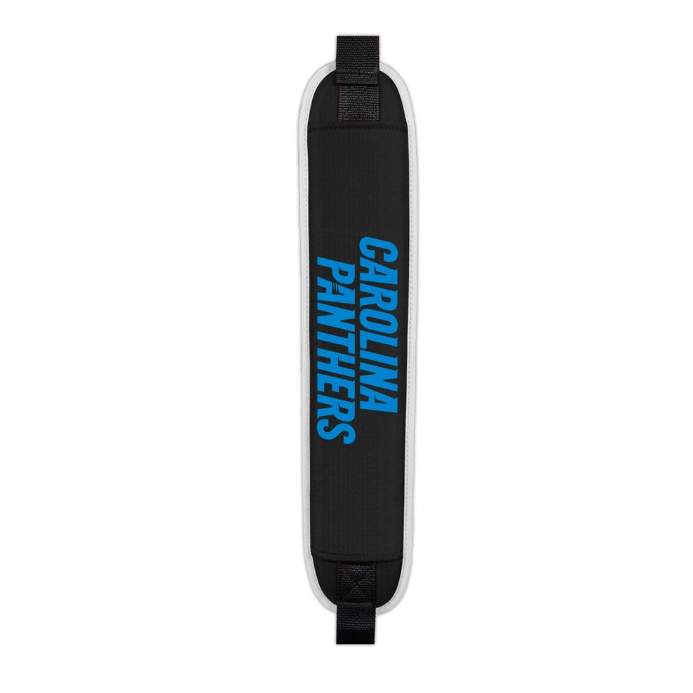 Carolina Panthers Clubhouse Cooler Cart Bag - shoulder pad detail
