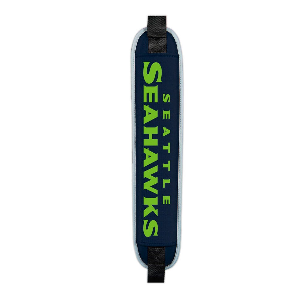 Seattle Seahawks Clubhouse Cooler Cart Bag - shoulder pad detail
