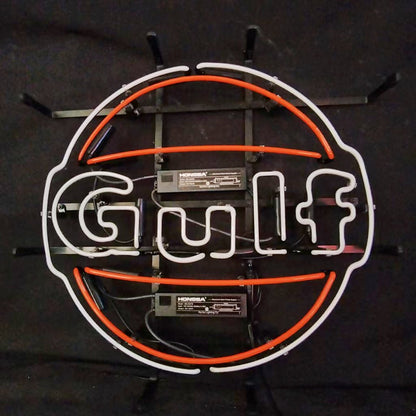 Gulf Gasoline Neon Signs - Club Rehab