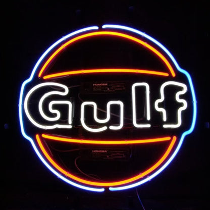 Gulf Gasoline Neon Signs - Club Rehab