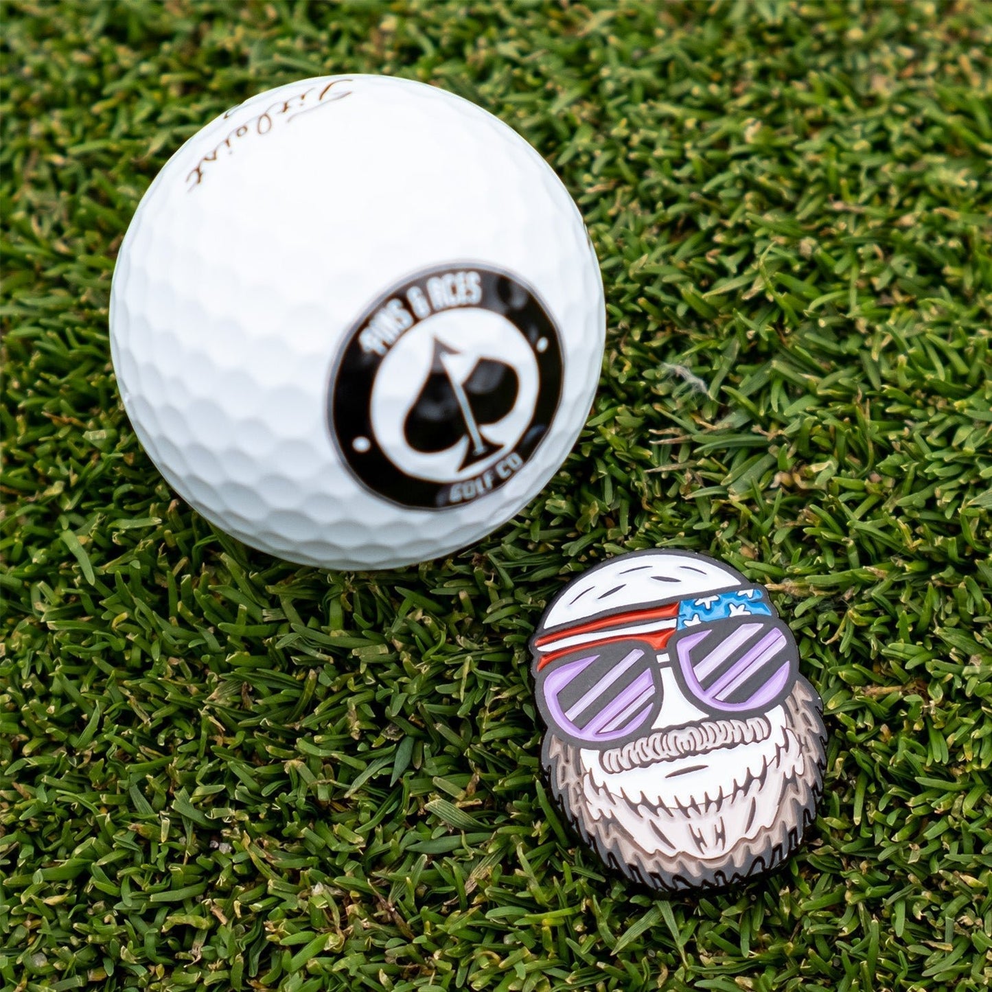Gus the Degenerate Ball Marker - Club Rehab