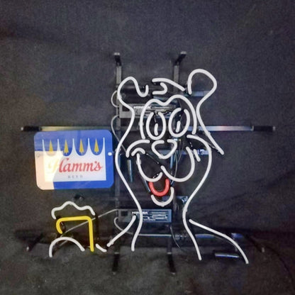 Hamm's Beer Bear Neon Light Sign - Club Rehab