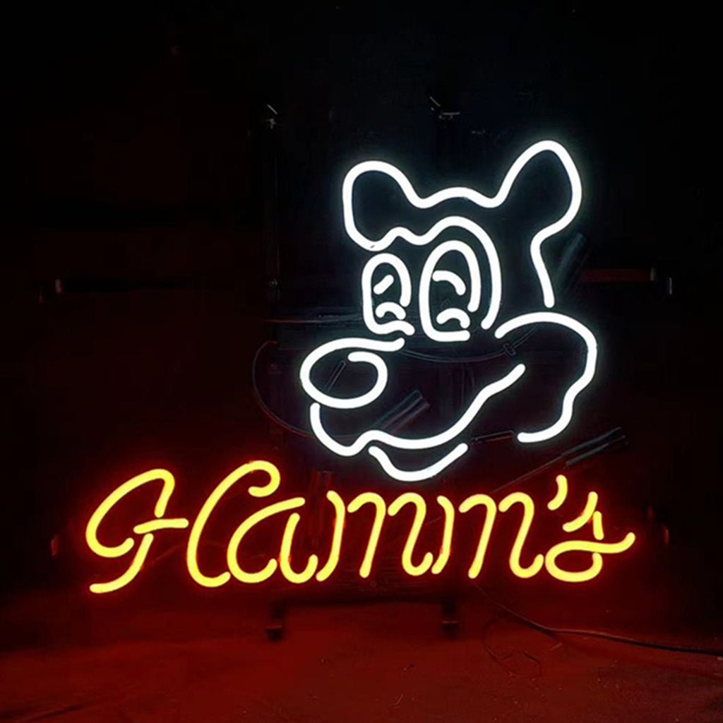 Hamm's Beer Bear Neon Signs Light - Club Rehab
