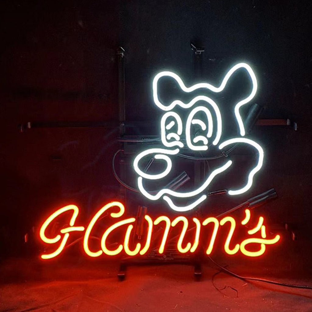 Hamm's Beer Bear Neon Signs Light - Club Rehab