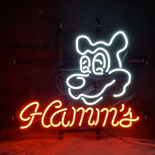 Hamm's Beer Bear Neon Signs Light - Club Rehab