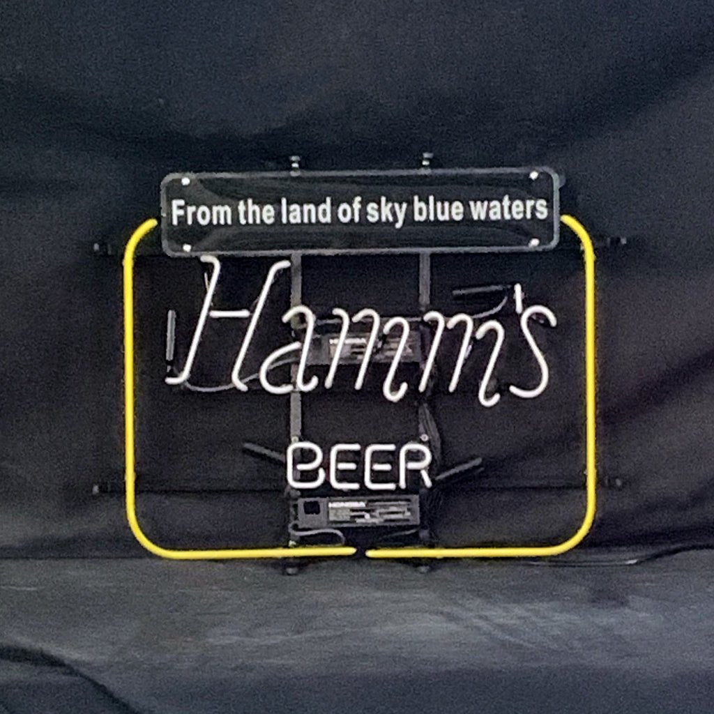Hamm's Beer From the Land of Sky Blue Waters Neon Signs - Club Rehab