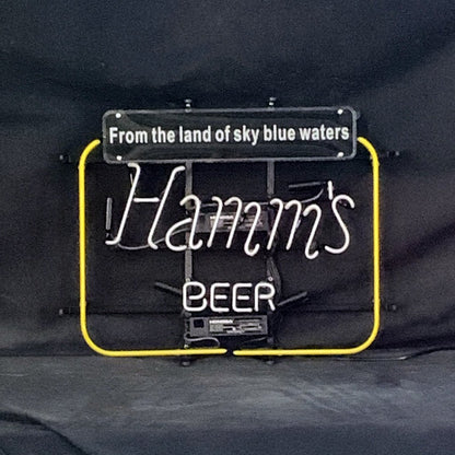 Hamm's Beer From the Land of Sky Blue Waters Neon Signs - Club Rehab