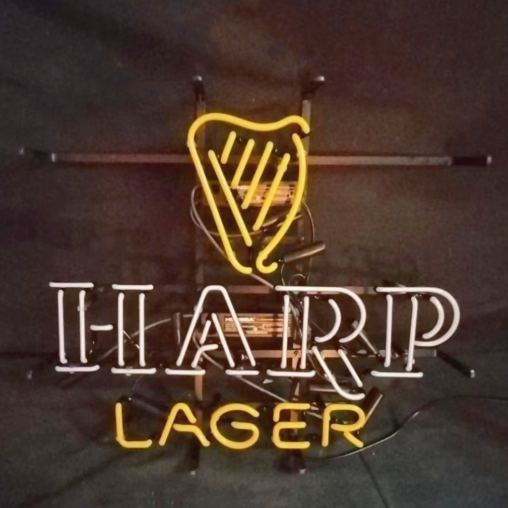 Harp Lager Beer Neon Signs - Club Rehab