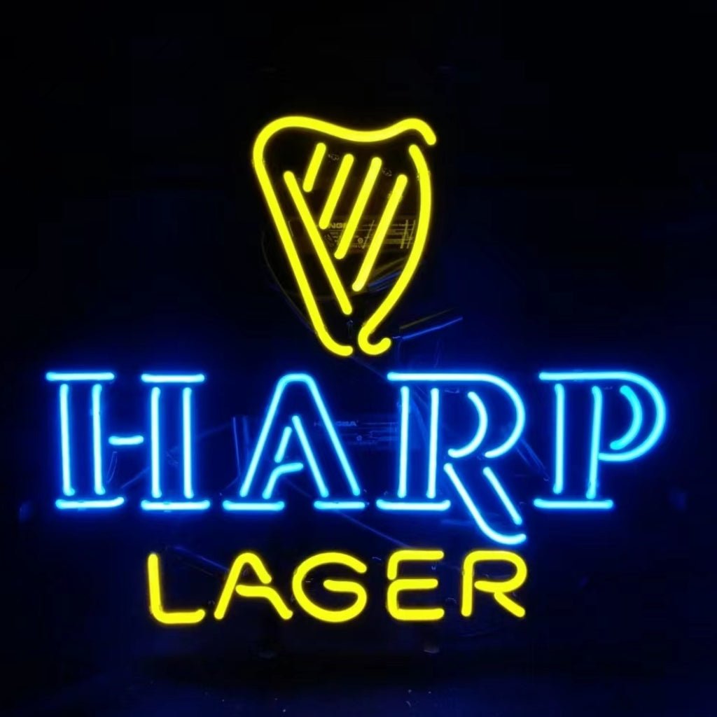 Harp Lager Beer Neon Signs - Club Rehab