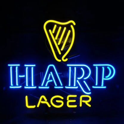 Harp Lager Beer Neon Signs - Club Rehab
